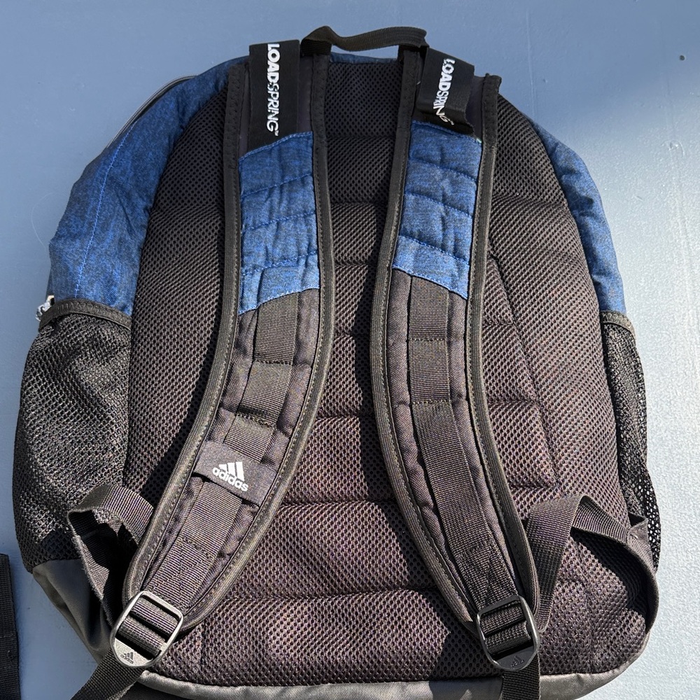 Adidas Prime Men's Backpack in Blue and Black - Picture 10 of 11
